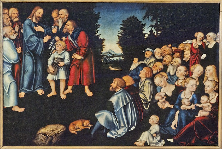 The_miracle_of_the_five_loaves_and_two_fish_(Lucas_Cranach_d.ä.)_-_Nationalmuseum_-_34936.tif